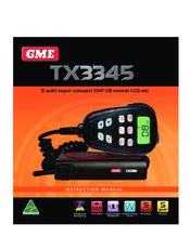 GME TX3345 Instruction Manual