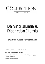 BFM Europe The Collection Da Vinci Illumia Installation, Maintenance & User Instructions