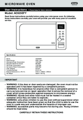 Delonghi AC925EFY Manuals | ManualsLib