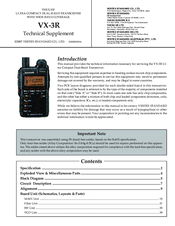 Vertex Standard VX-3 E Technical Supplement