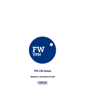 Stonesoft FW-105 series Installation Instructions Manual