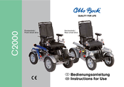 Otto Bock C2000 Instructions For Use Manual