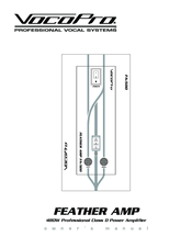 VocoPro FEATHER AMP FA-500 Owner's Manual