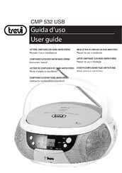 Trevi CMP532USB Instruction Manual