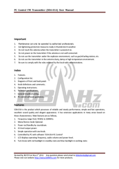 HLLY SDA-01A User Manual