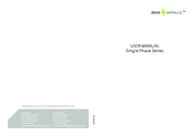 Zeus Appollo Single Phase Series User Manual
