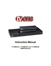 TV One 1T-HDMI-841 Instruction Manual