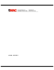 MAC SCR Series User Manual