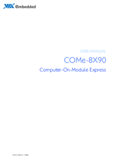 VIA Technologies COMe-8X90 User Manual