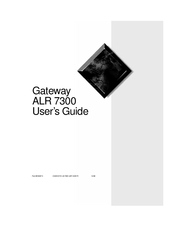 Gateway ALR 7300 User Manual