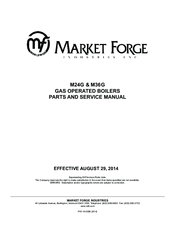 Market Forge Industries M24G Parts And Service Manual