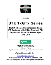 CyberResearch STE 1xGTx Series User Manual