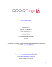 iDROID Tango A5 User Manual