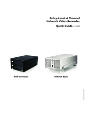 Seenergy NVR4CH Basic Quick Start Manual
