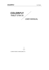 Colorfly E708 3G User Manual