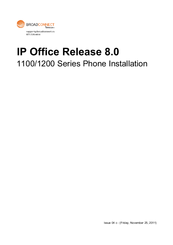 Broadconnect IP Office 1140E Installation Manual