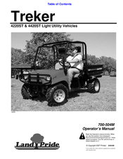 Treker 4420ST Operator's Manual