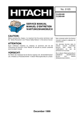 Hitachi CL2854AN Service Manual