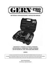 Gern Pro DAN0816 Instruction Manual