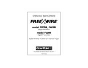 Quantum FreeWire FW9T Operating Instructions Manual