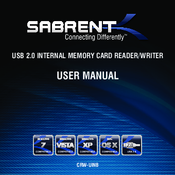 Sabrent CRW-UINB User Manual
