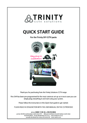 Trinity DIY CCTV Quick Start Manual