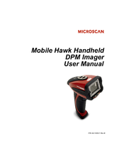 Microscan Mobile Hawk User Manual
