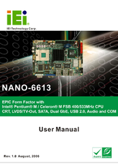 IEI Technology NANO-6613 User Manual