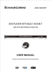 Schaub Lorenz DVD-1066TNT User Manual