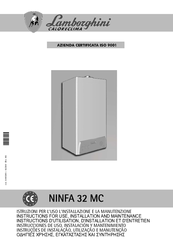 Lamborghini Caloreclima NINFA 32 MC Instructions For Use, Installation And Maintenance
