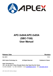 Aplex APC-3x85A User Manual