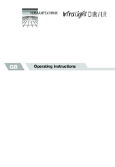 Humatechnik Infralight DIR Operating Instructions Manual