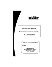 Summit SINCFS1 Instruction Manual