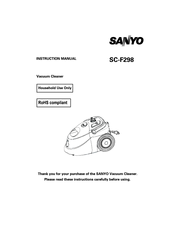 Sanyo SC-F298 Instruction Manual