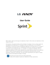 LG MACH User Manual