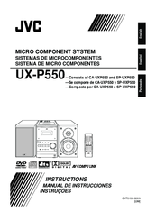 JVC UX-P550 Instructions Manual
