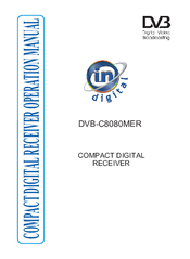 in digital DVB-C8080MER Operation Manual