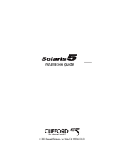 Clifford SOLARIS 5 Installation Manual