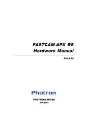 Photron FASTCAM-APX RS User Manual