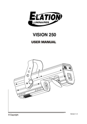 Elation VISION 250 User Manual