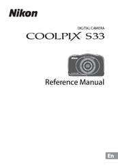 Nikon Coolpix S33 Reference Manual Pdf Download Manualslib