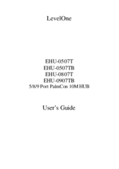 LevelOne EHU-0507TB User Manual