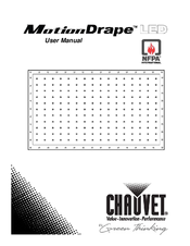 Chauvet MotionDrape LED User Manual