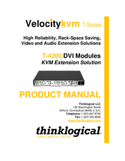 Velocity T-4200 Product Manual