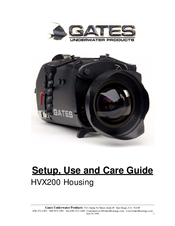 Gates Underwater Products EM419 Setup, Use And Care Manual