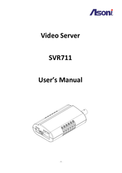 Asoni SVR711 User Manual