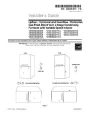 Trane *UH2B080A9V4VA Installer's Manual