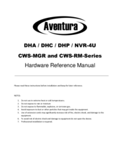 Aventura DHP Series Hardware Reference Manual