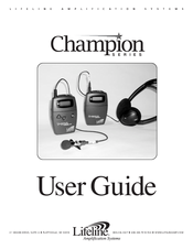Lifeline Champion series User Manual