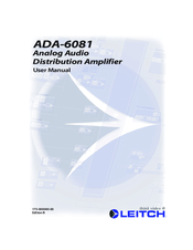 Leitch ADA-6081 User Manual